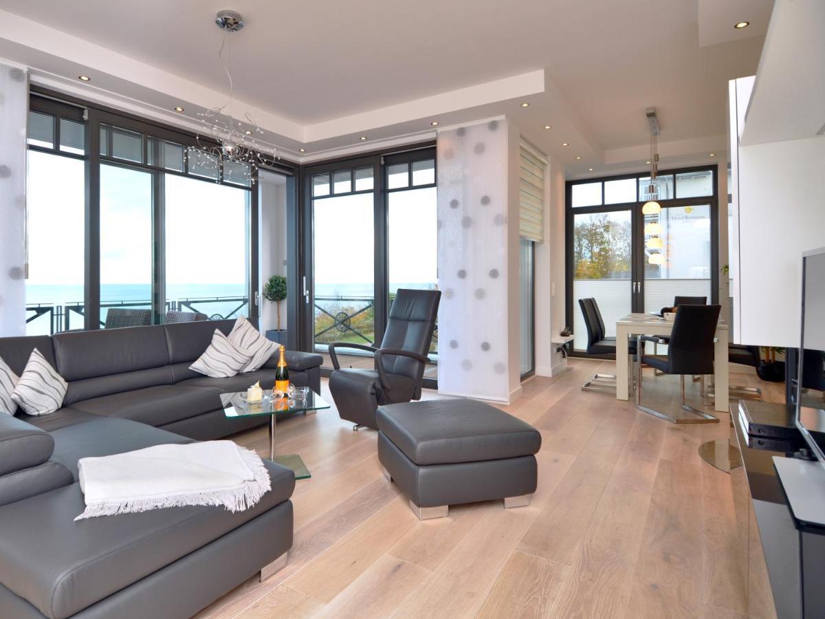 Villa Claire - Meerblicksuite "Sunrise Queen" Sellin  ภายนอก รูปภาพ