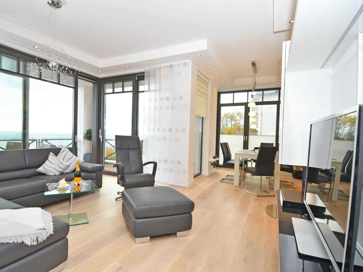 Villa Claire - Meerblicksuite "Sunrise Queen" Sellin  ภายนอก รูปภาพ